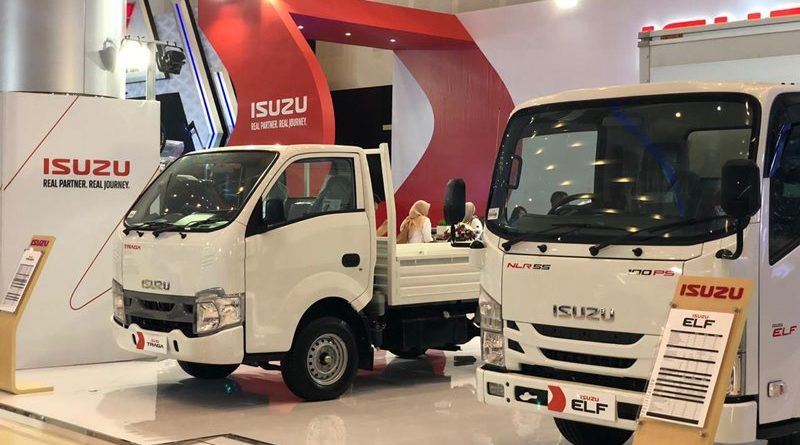 isuzu elf dan traga